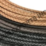 6 Strands Braided Leather Cord