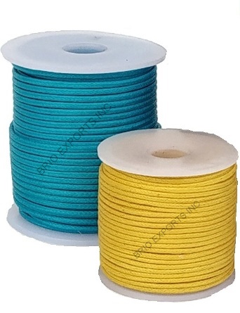 Cotton Waxed Cords in Spools