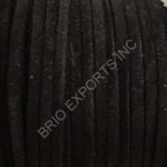 BLACK SUEDE LEATHER