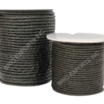 BLACK TWISTED COTTON CORD