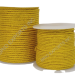 YELLOW TWISTED COTTON CORD