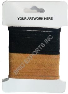 Suede Cords in Header Packing