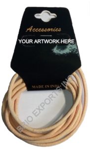 Leather Cords in Header Packing